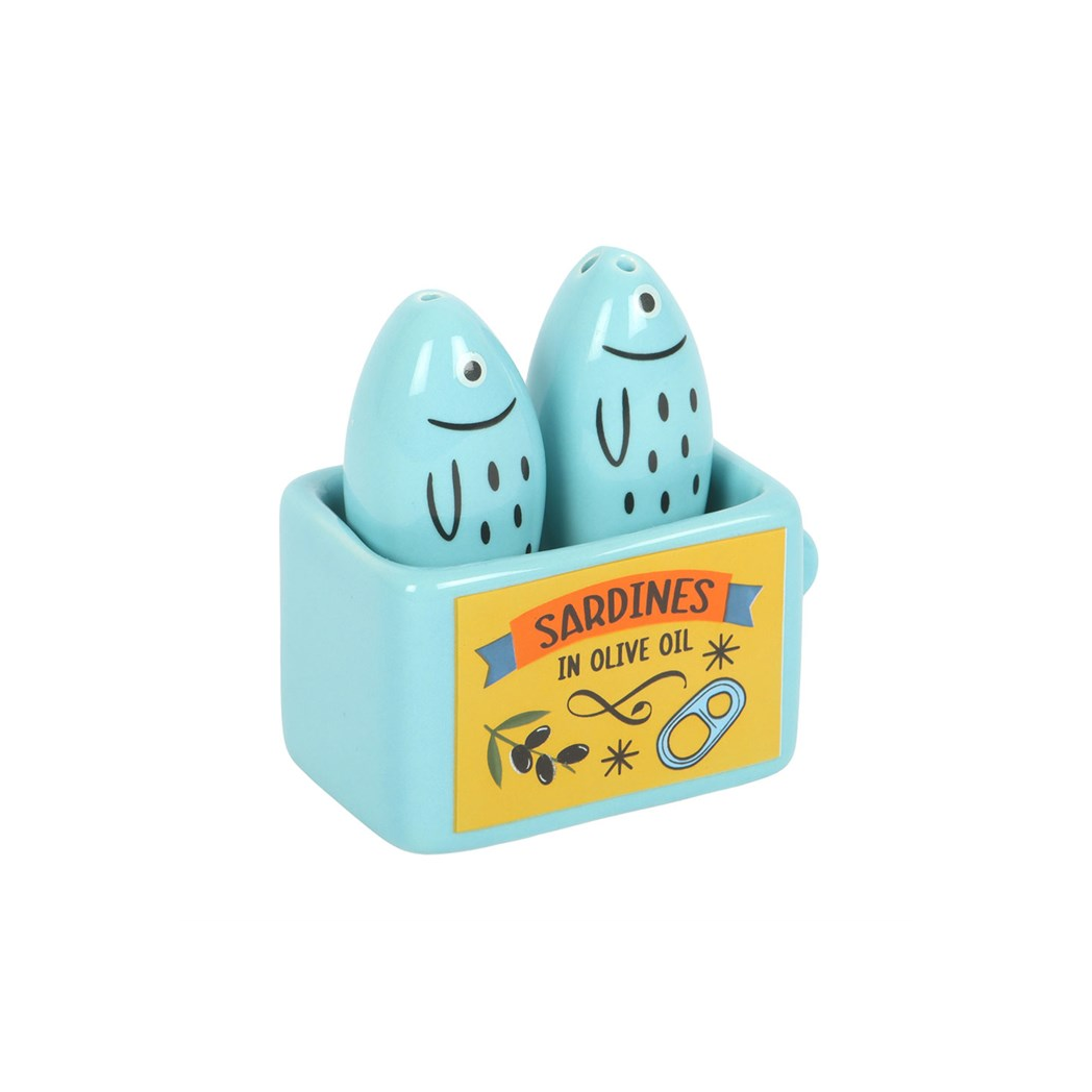 Sardine Salt and Pepper Shakers