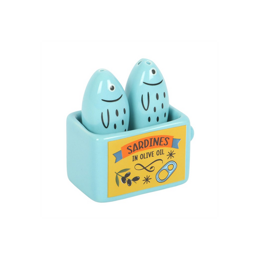 Sardine Salt and Pepper Shakers
