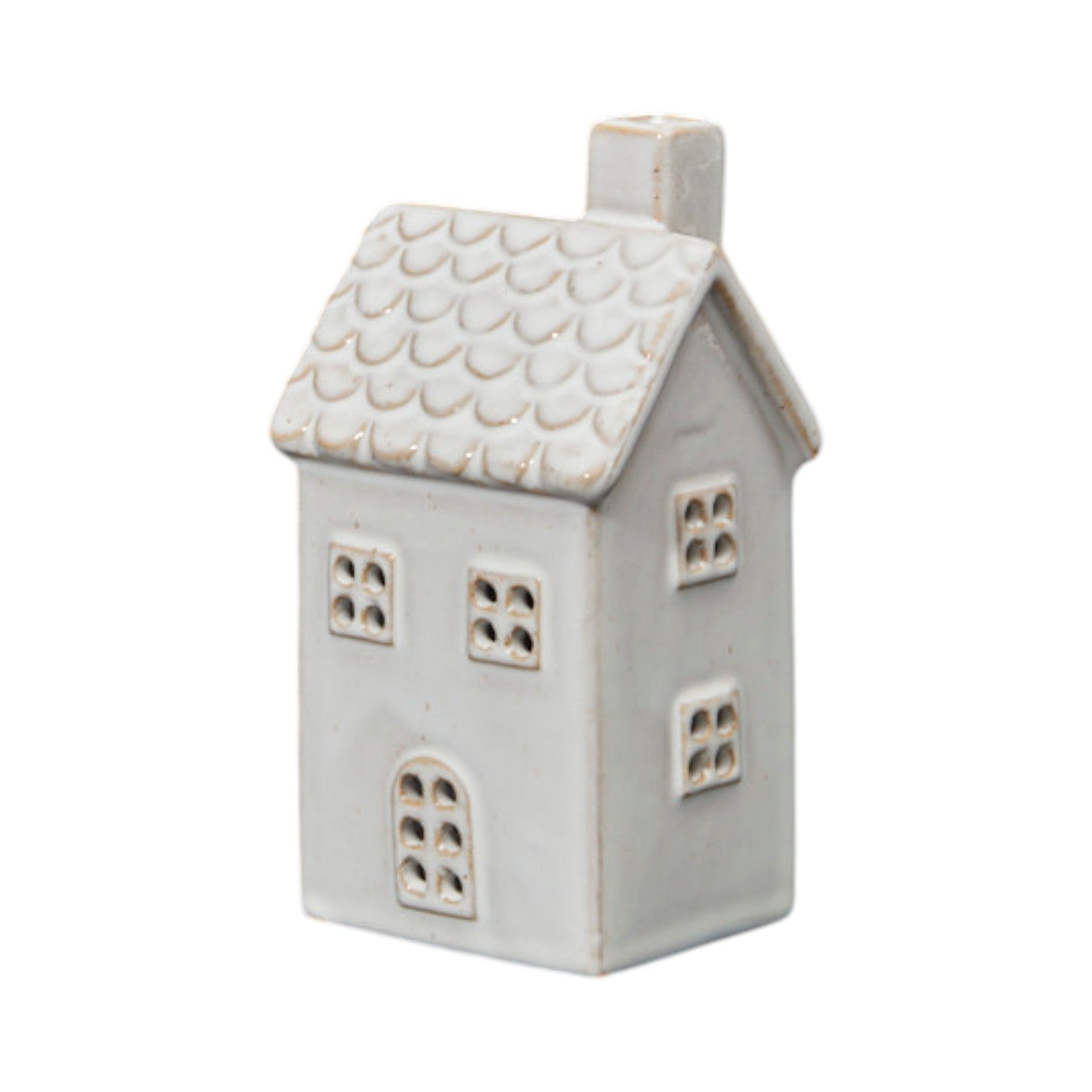 Ceramic House Tealight Holder