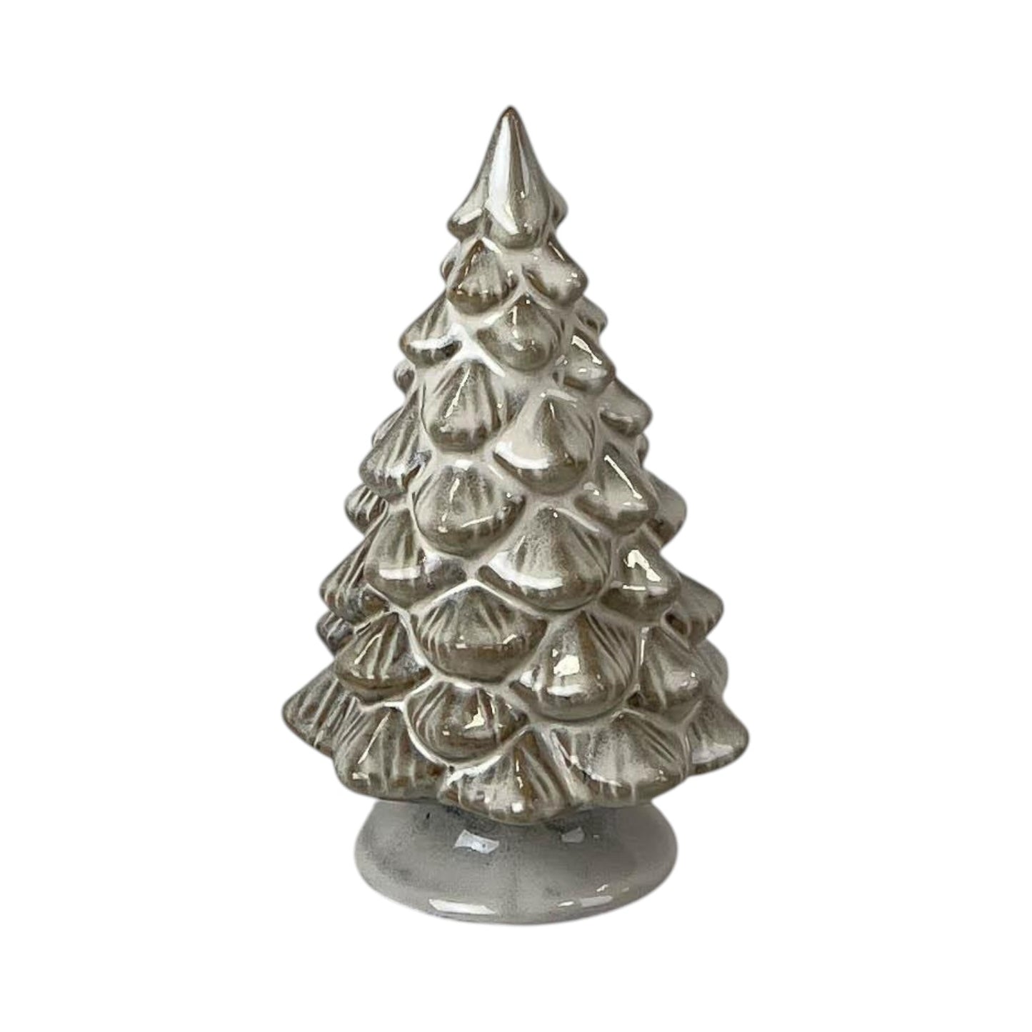 Beige Mottle Ceramic Tree Decoration