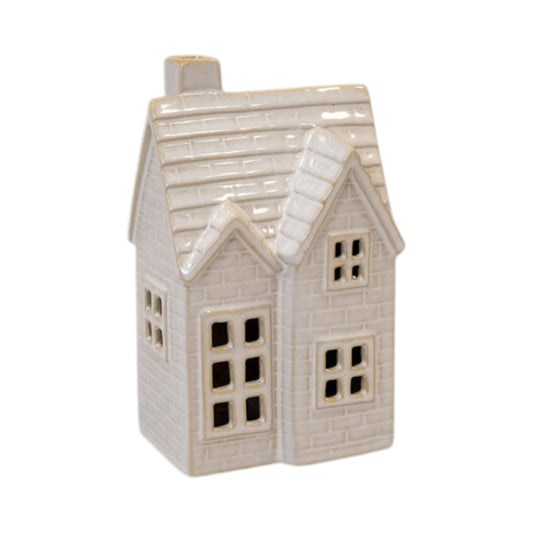 Medium Glazed Ceramic Tiled LED House