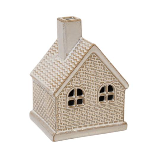 Ceramic LED Cottage Christmas Decoration