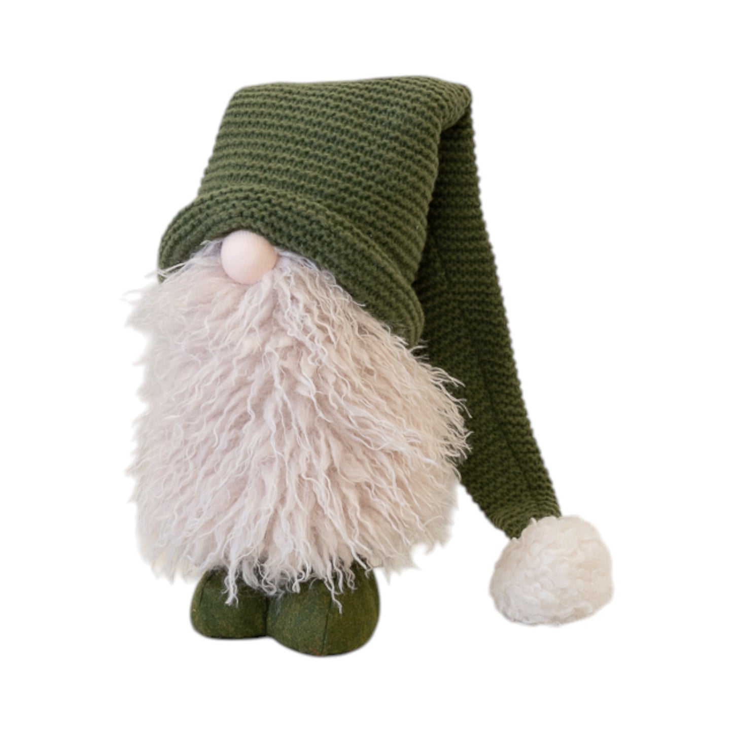 Large Green Standing Christmas Gonk 40cm