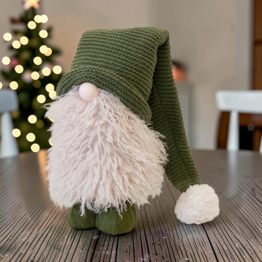 Large Green Standing Christmas Gonk 40cm