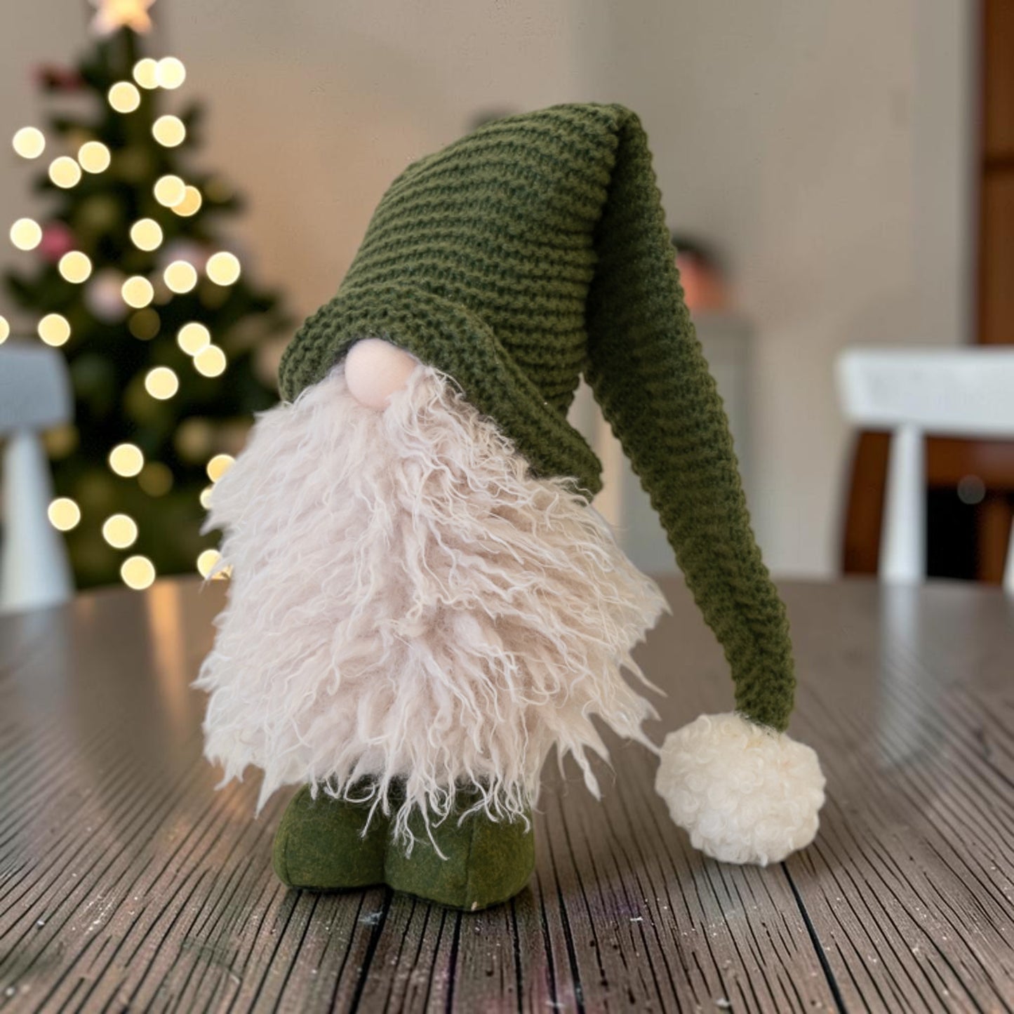 Green Standing Christmas Gonk 32cm