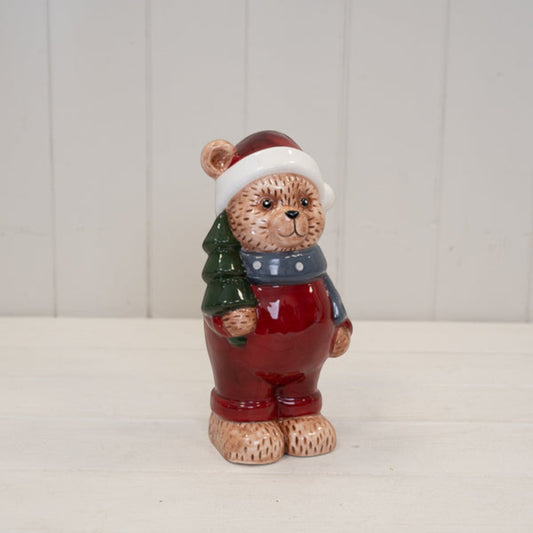 Satchville Bear in Traditional Red