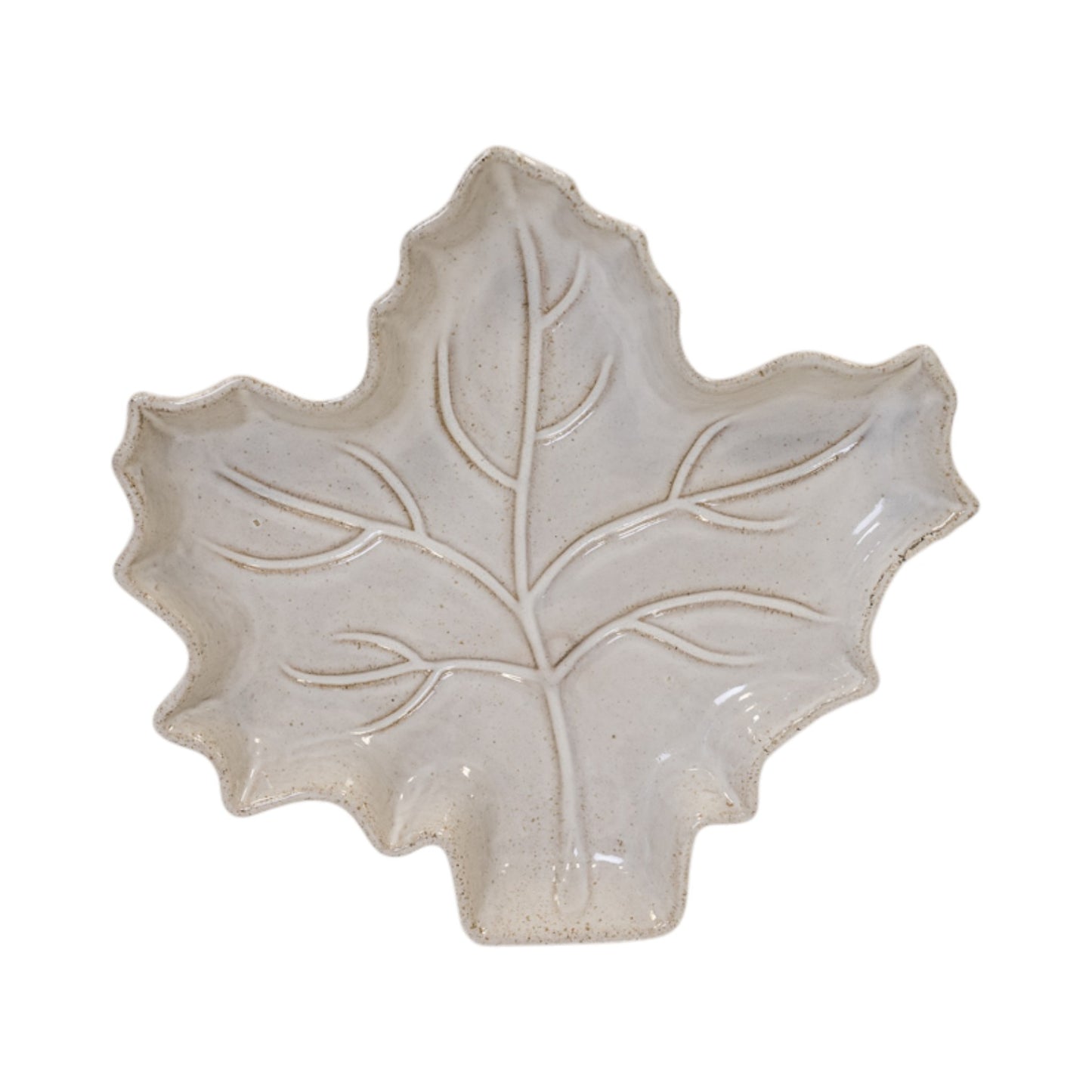 Leaf shape plate