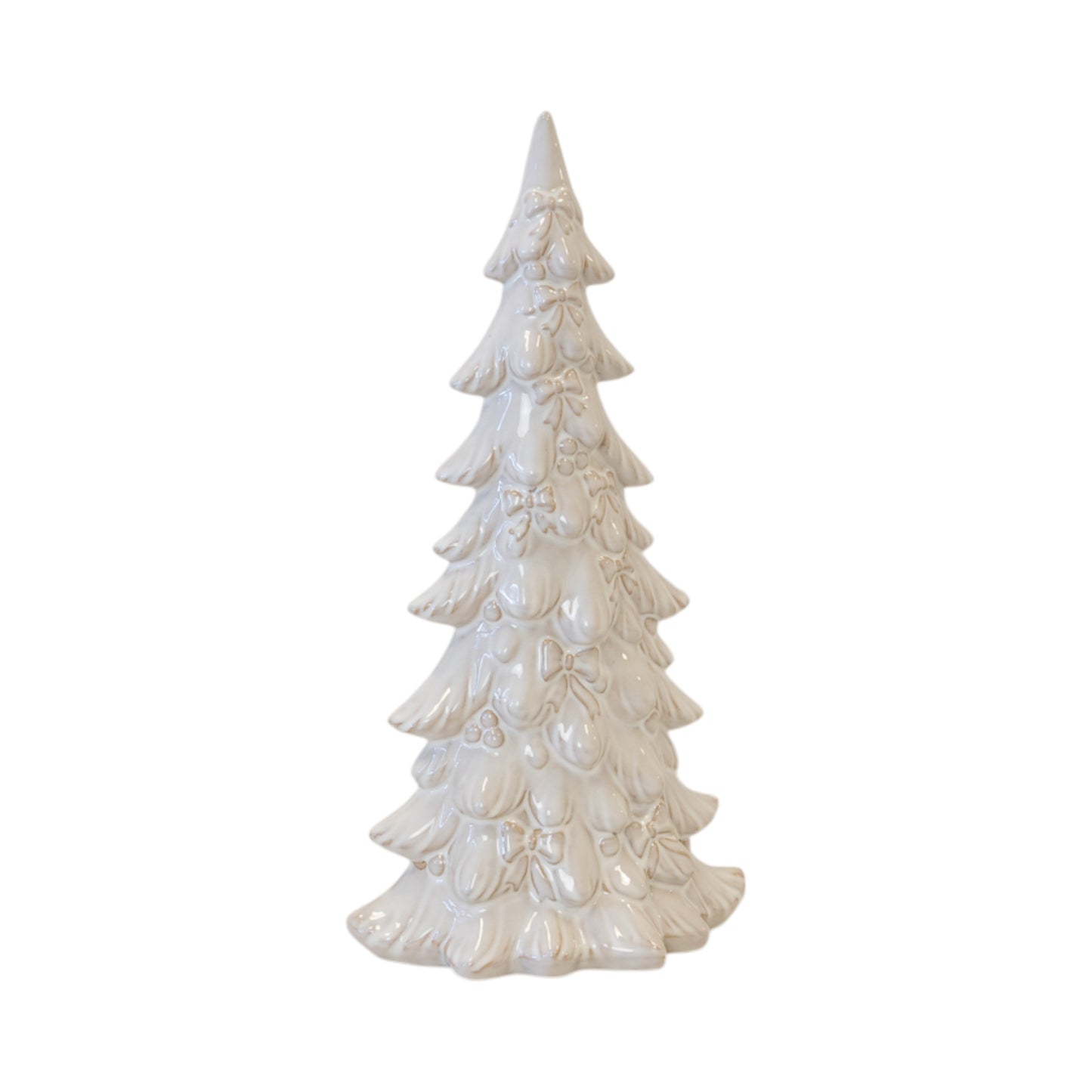 Natural Layered Christmas Tree Decoration 37cm