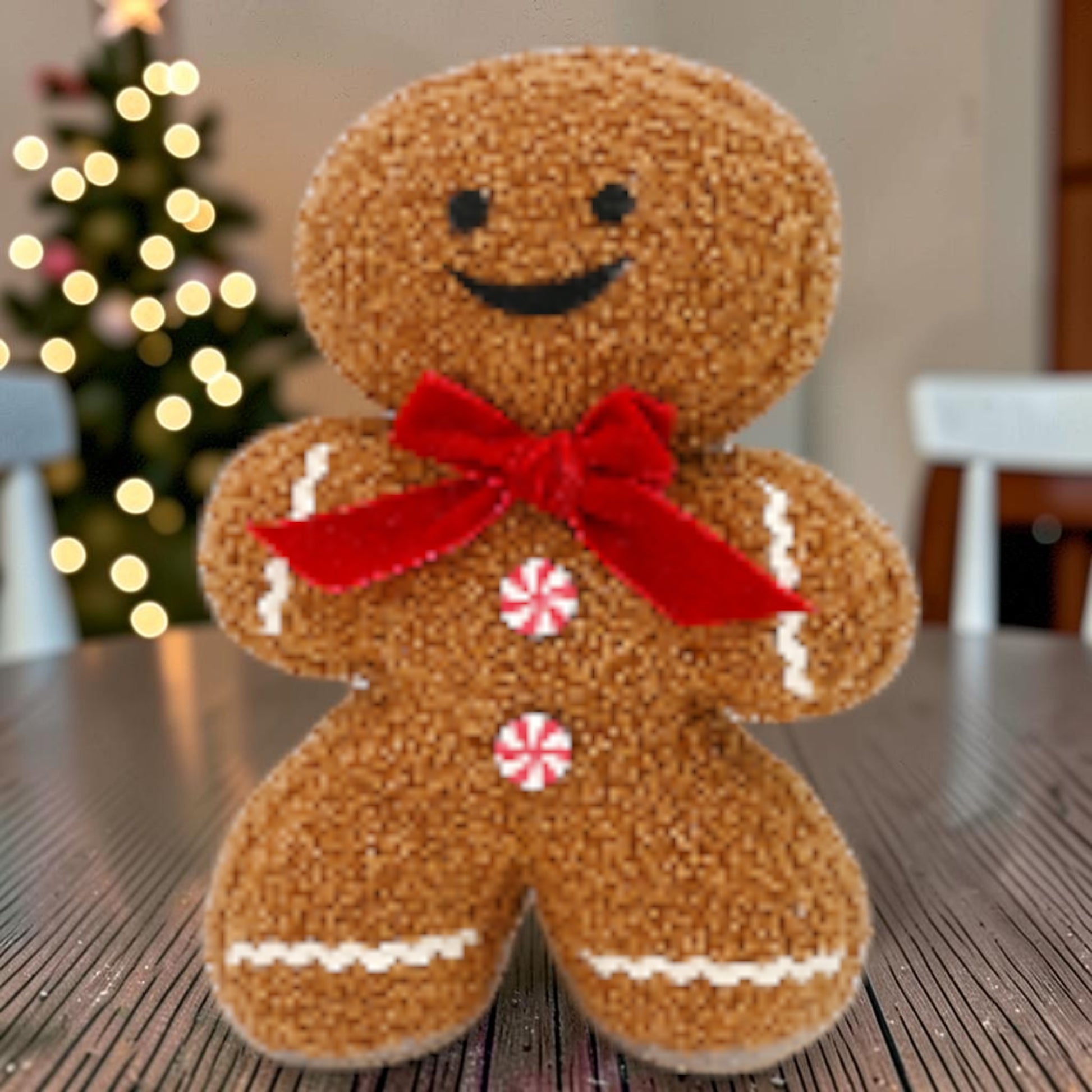 Large Decorative Gingerbread Character 28cm