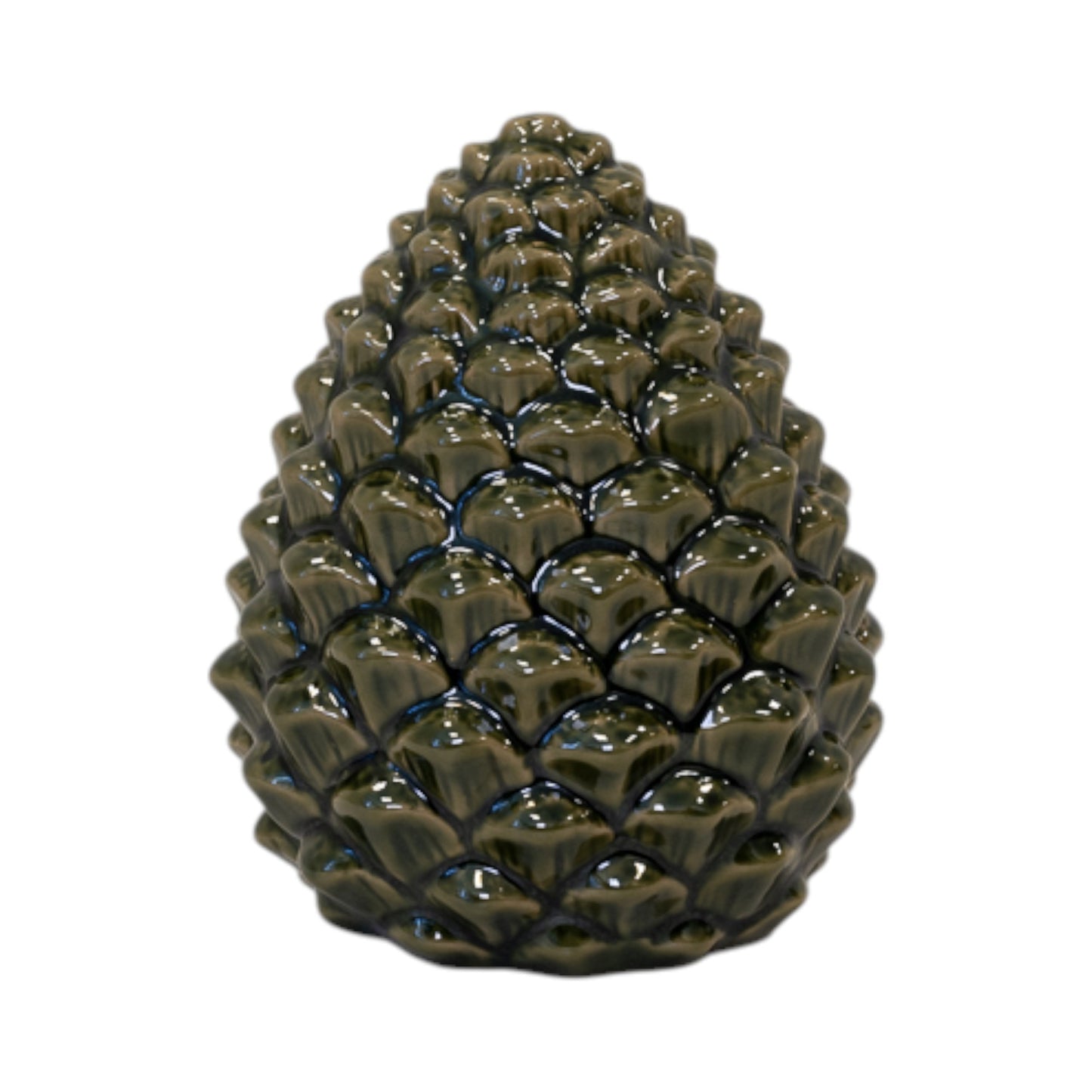 Ceramic Natural Pinecone Decoration Medium
