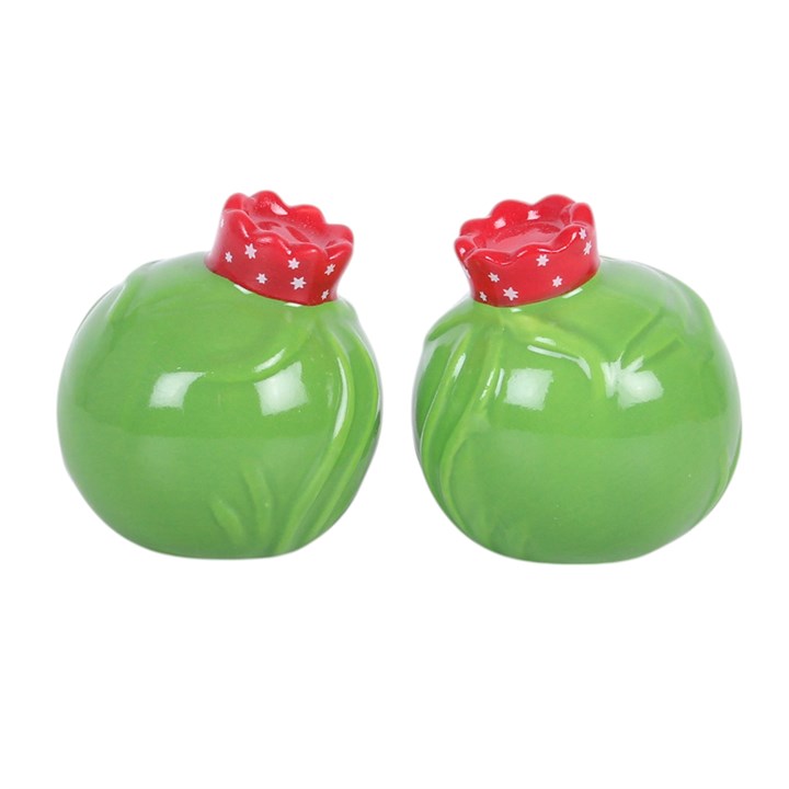 Brussels Sprout Salt and Pepper Shakers