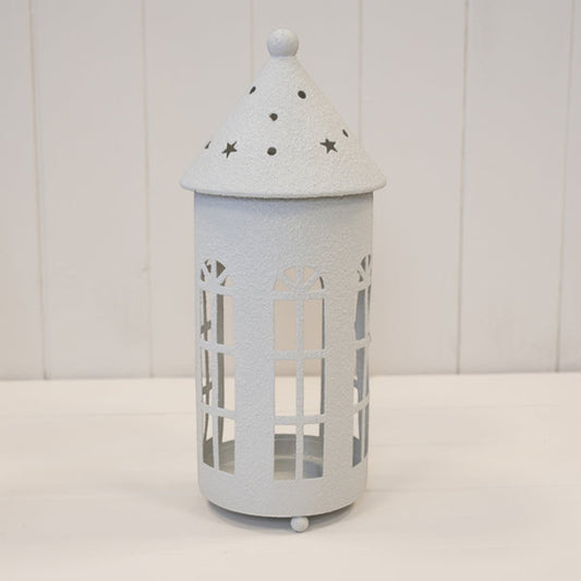 Large Off White Rounded Tealight House 29cm