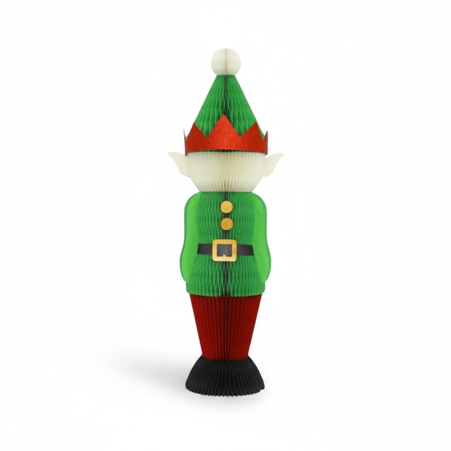 Paper Elf in Traditional Colours with Magnet closings