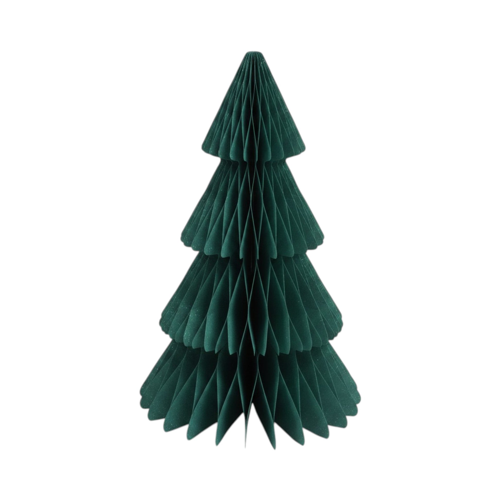 Dark Green Paper Christmas Tree