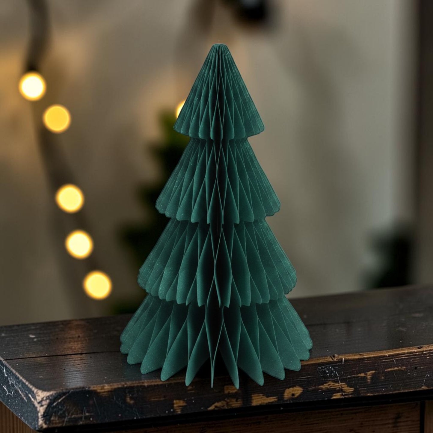 Dark Green Paper Christmas Tree