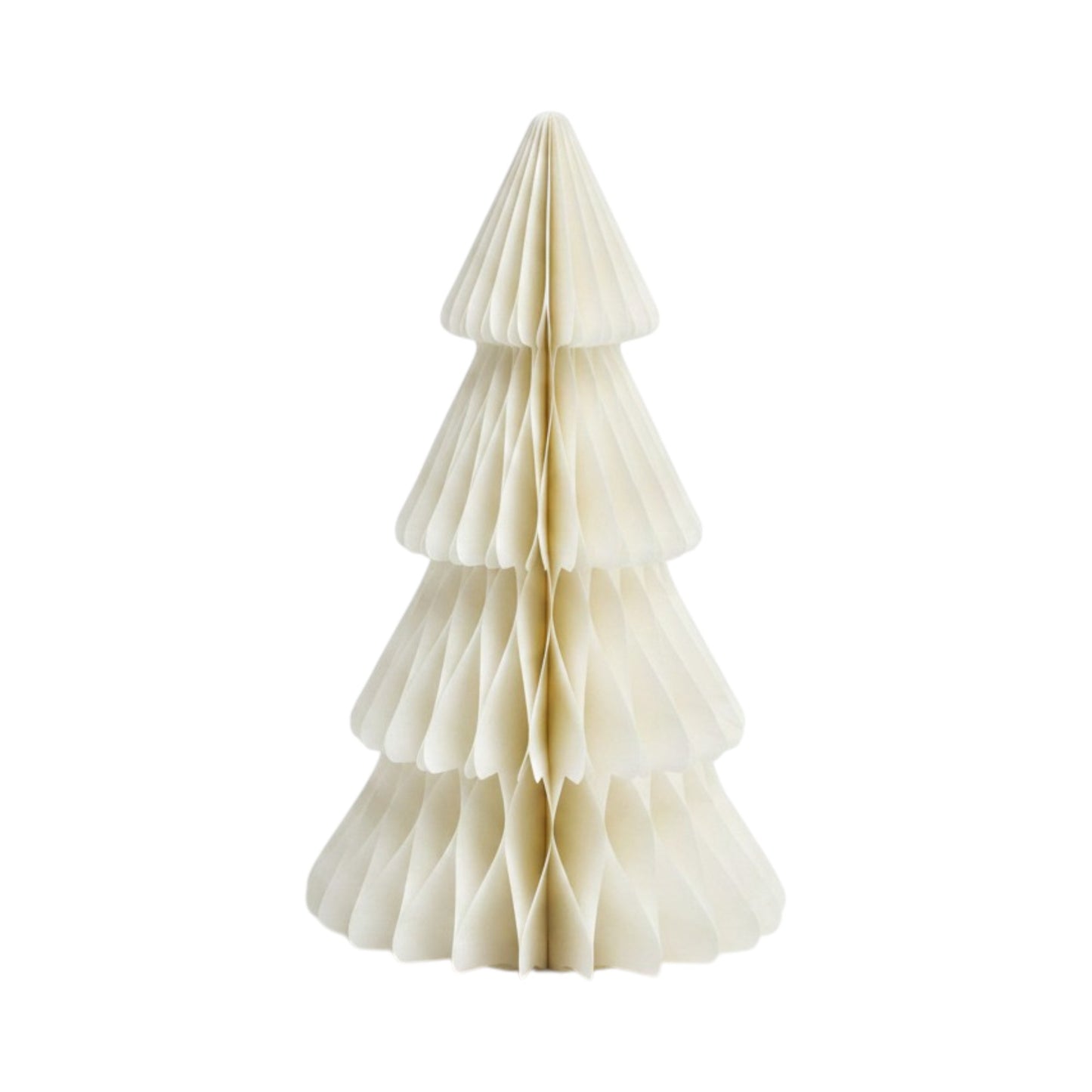 Winter White Paper Christmas Tree