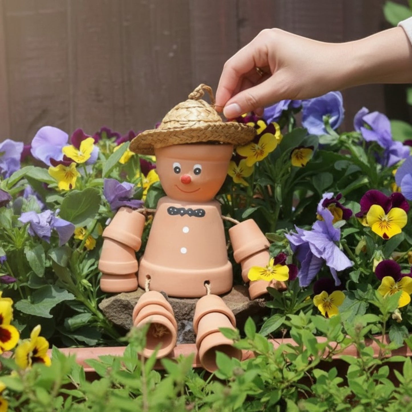 Terracotta Pot Man
