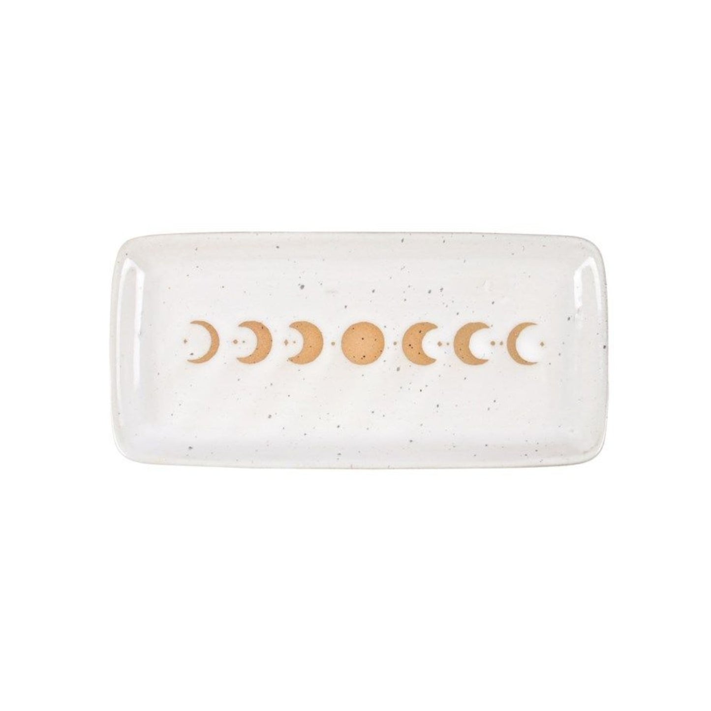 17cm Moon Phase Ceramic Trinket Tray