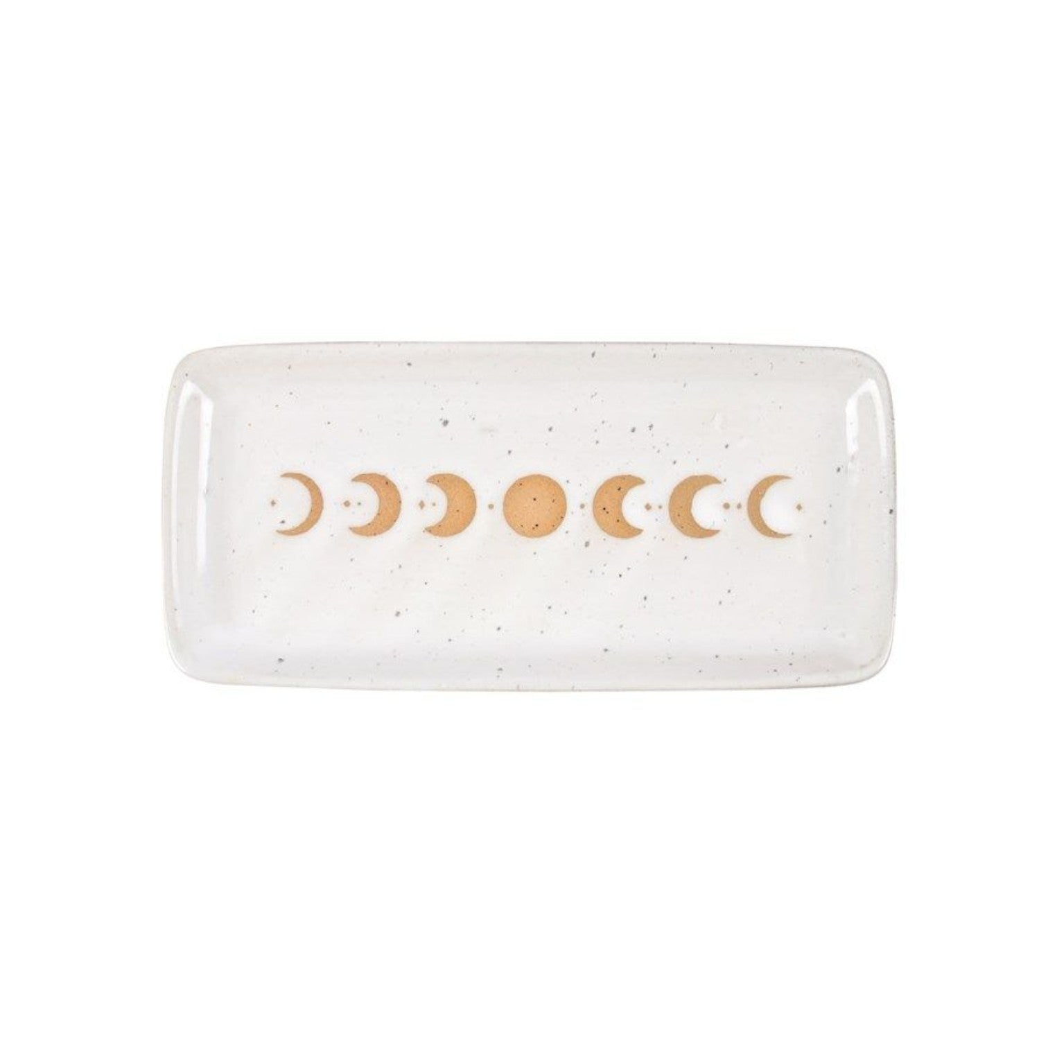 17cm Moon Phase Ceramic Trinket Tray