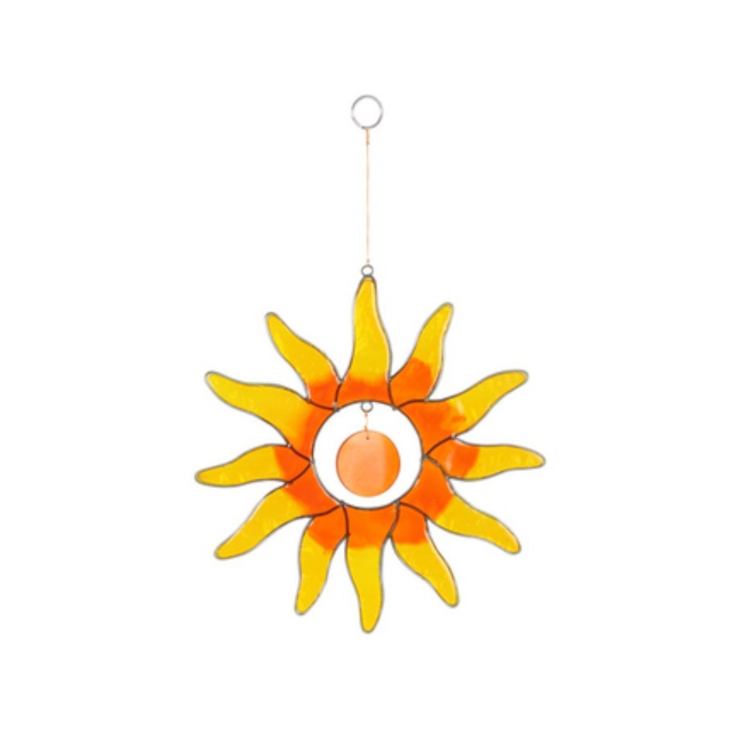 Orange Sun Suncatcher