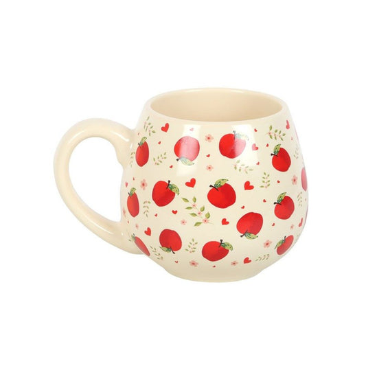 Apple Print Rounded Mug