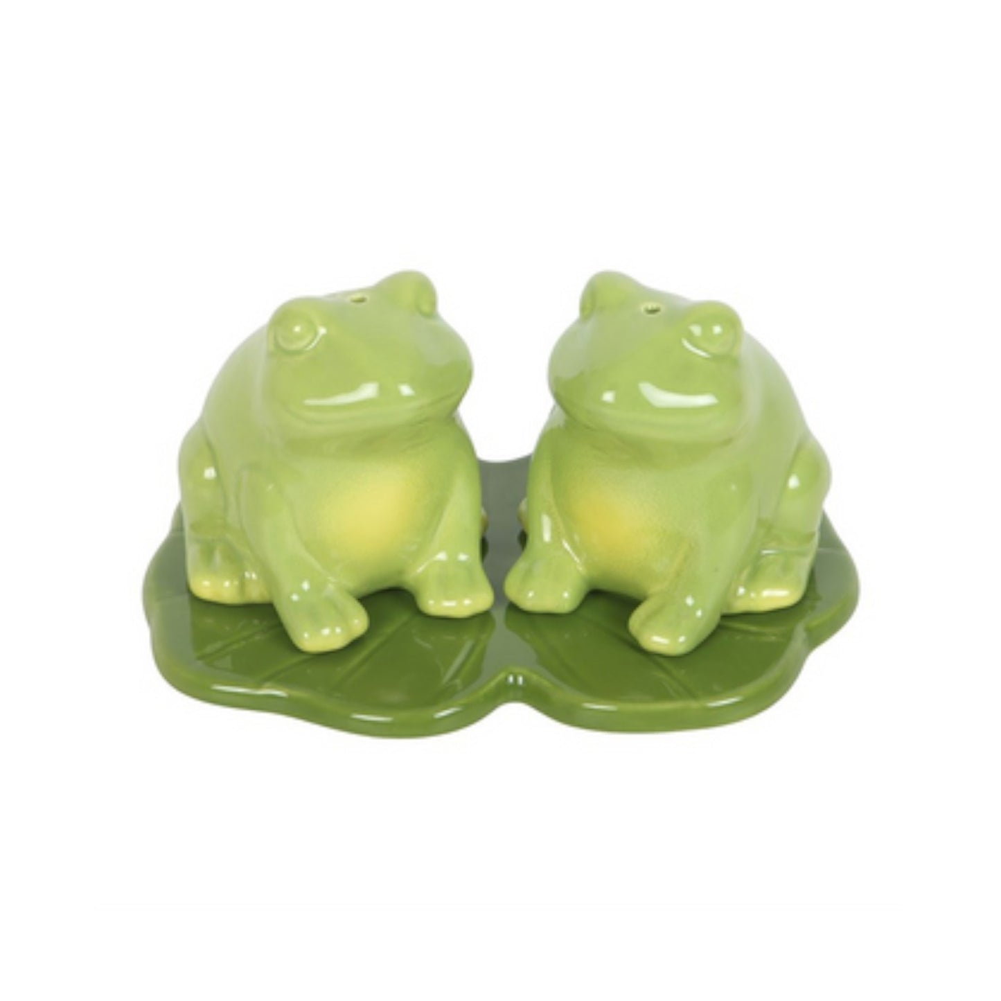 Luna Frog Salt and Pepper Shakers