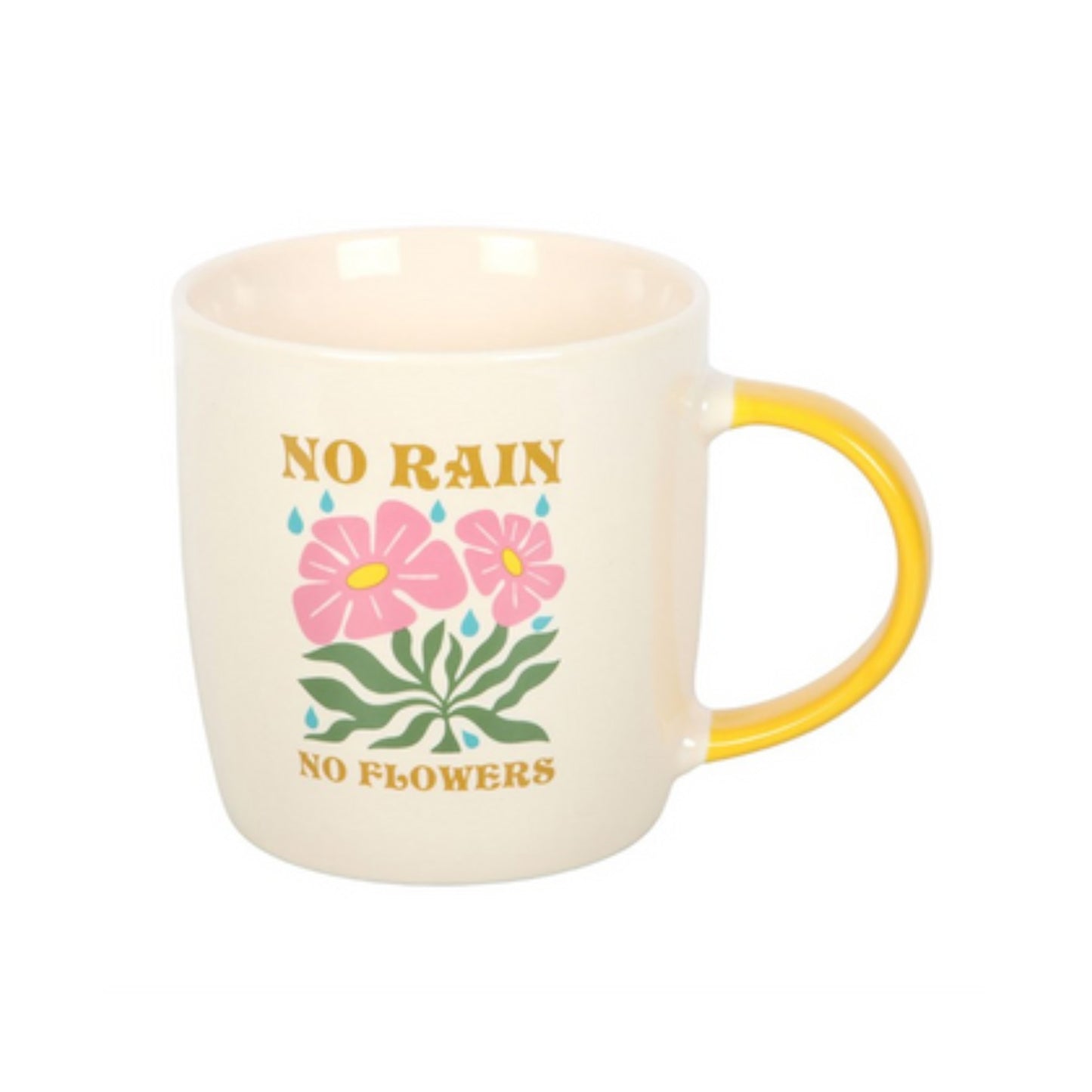 No Rain, No Flowers Mug