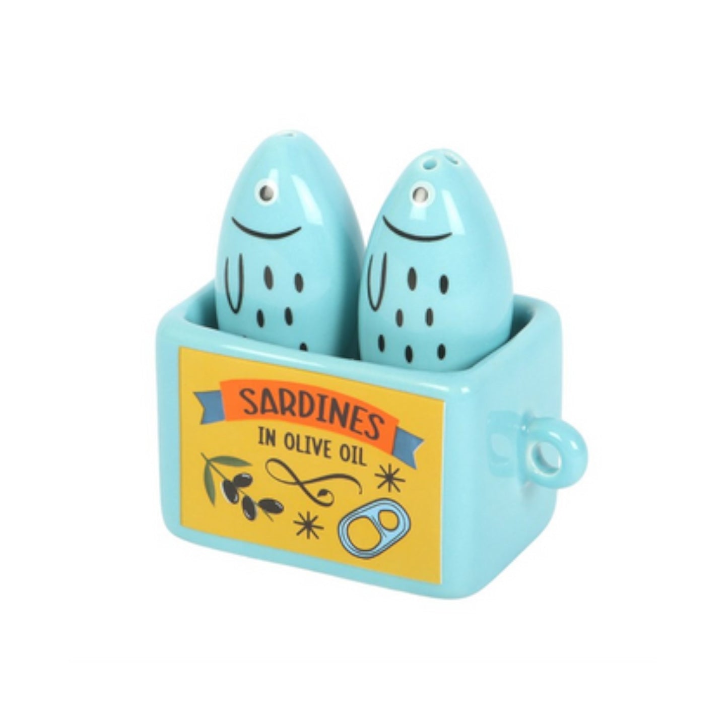Sardine Salt and Pepper Shakers