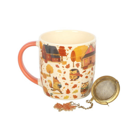 Creature Comforts Mug and Tea Strainer Set