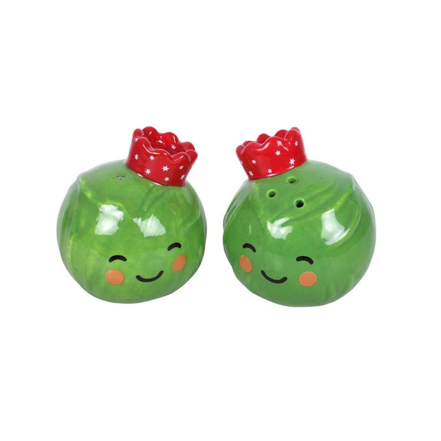 Brussels Sprout Salt and Pepper Shakers