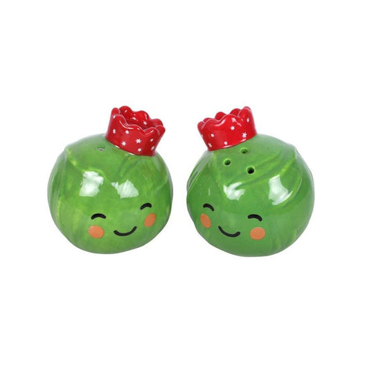 Brussels Sprout Salt and Pepper Shakers