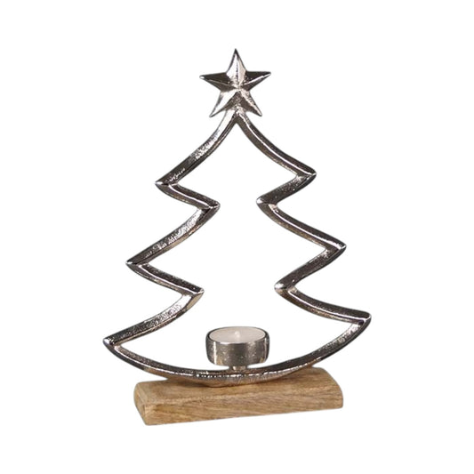Metal Tree Tealight Holder