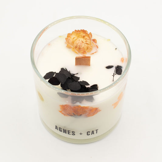 Agnes + Cat Botanical Soy Wax Candle - Lakeland Mocha
