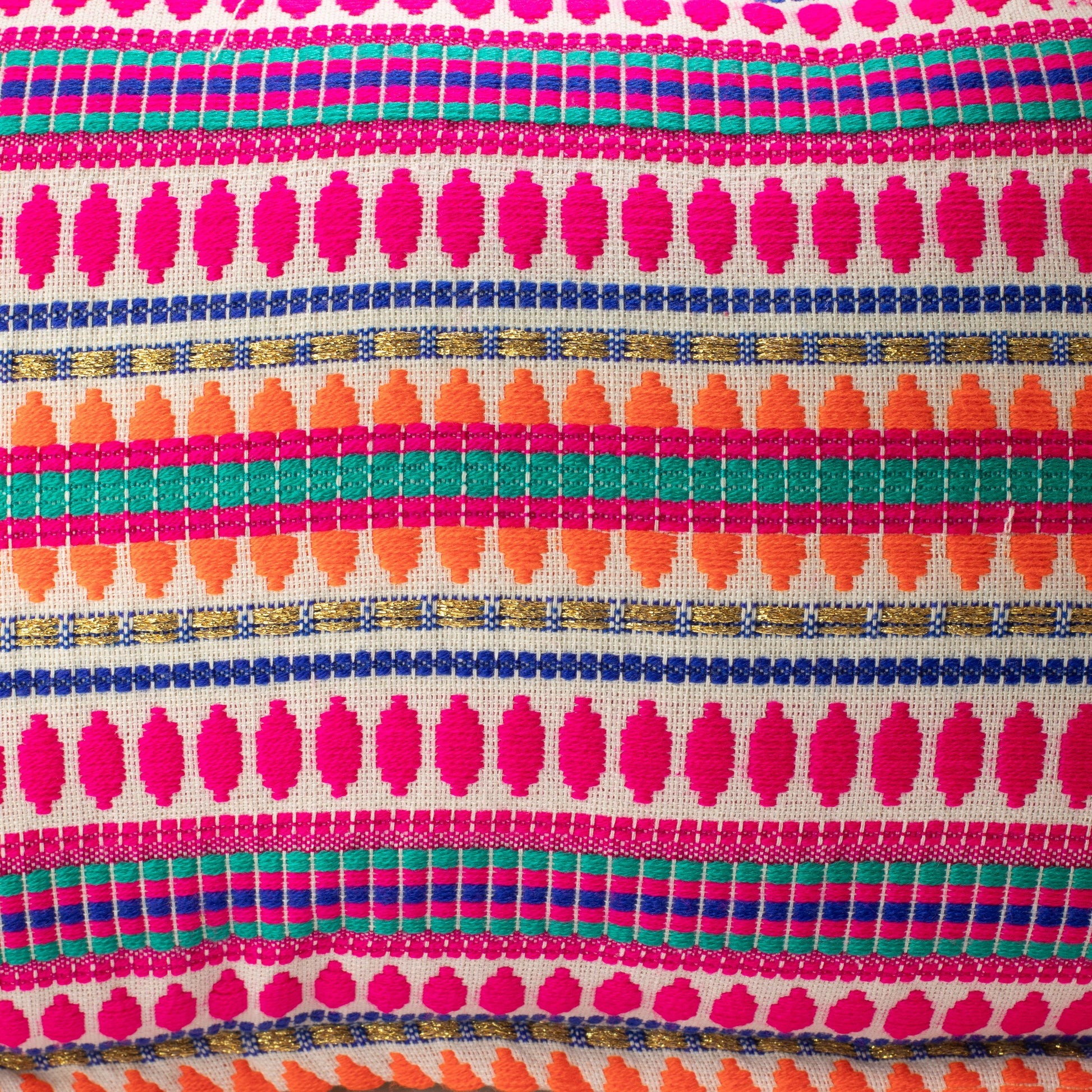 Classic Cushion Cover - Neon Stripes- 30x50cm - Lumber Style