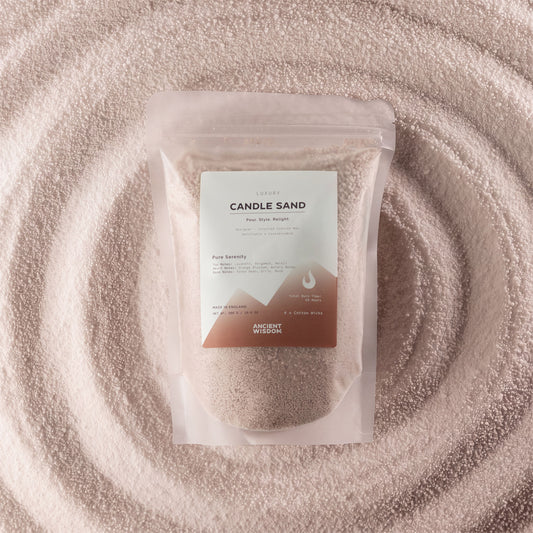 Fragranced Candle Sand - Latte Beige - Pure Serenity - 300g