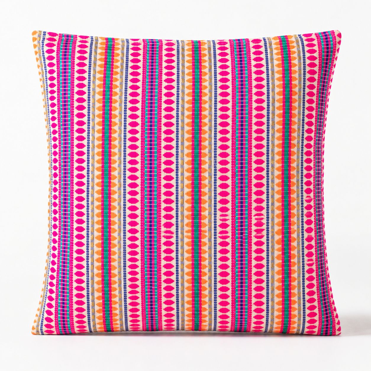 Classic Cushion Cover - Neon Stripes - 60x60cm - Jumbo Style