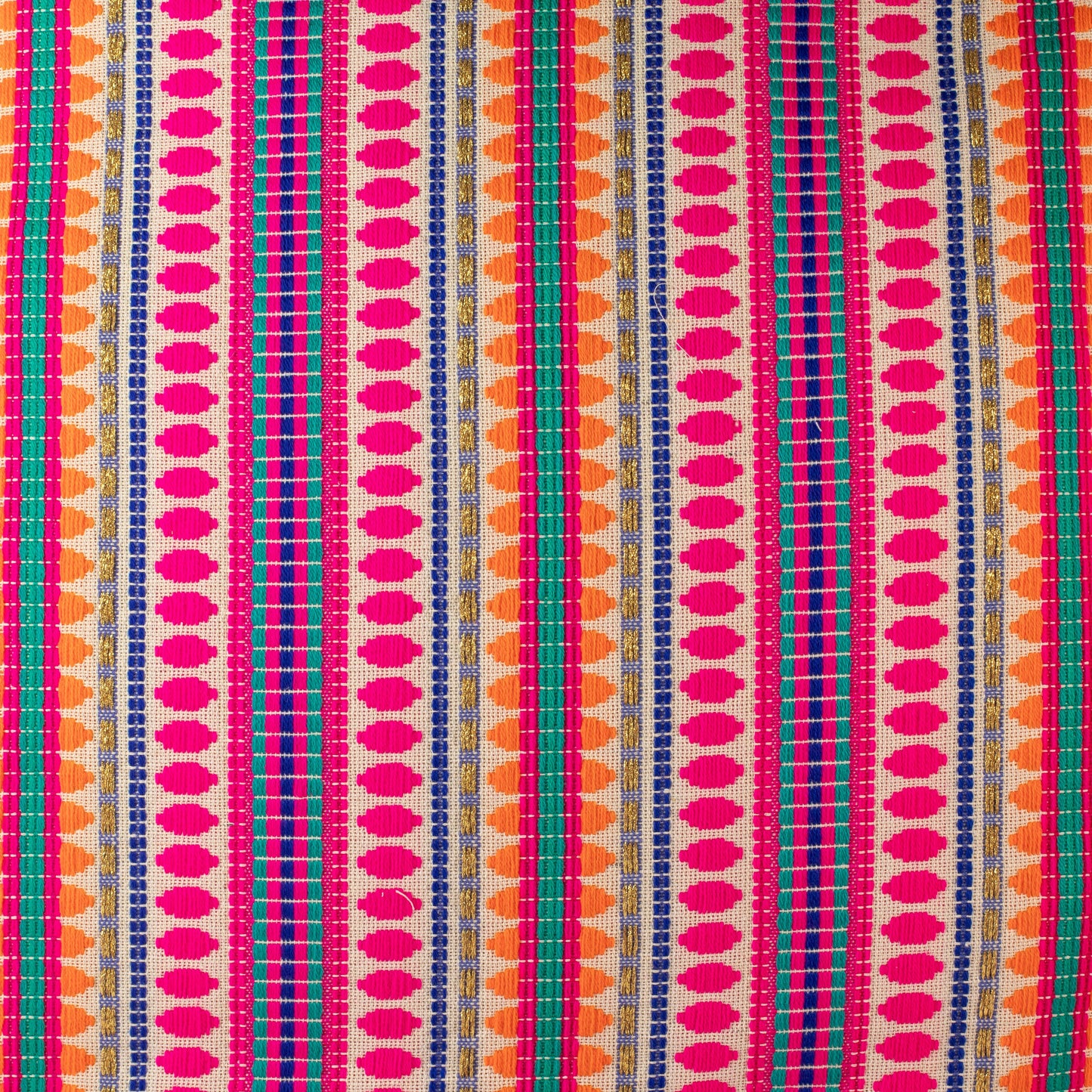 Classic Cushion Cover - Neon Stripes - 60x60cm - Jumbo Style