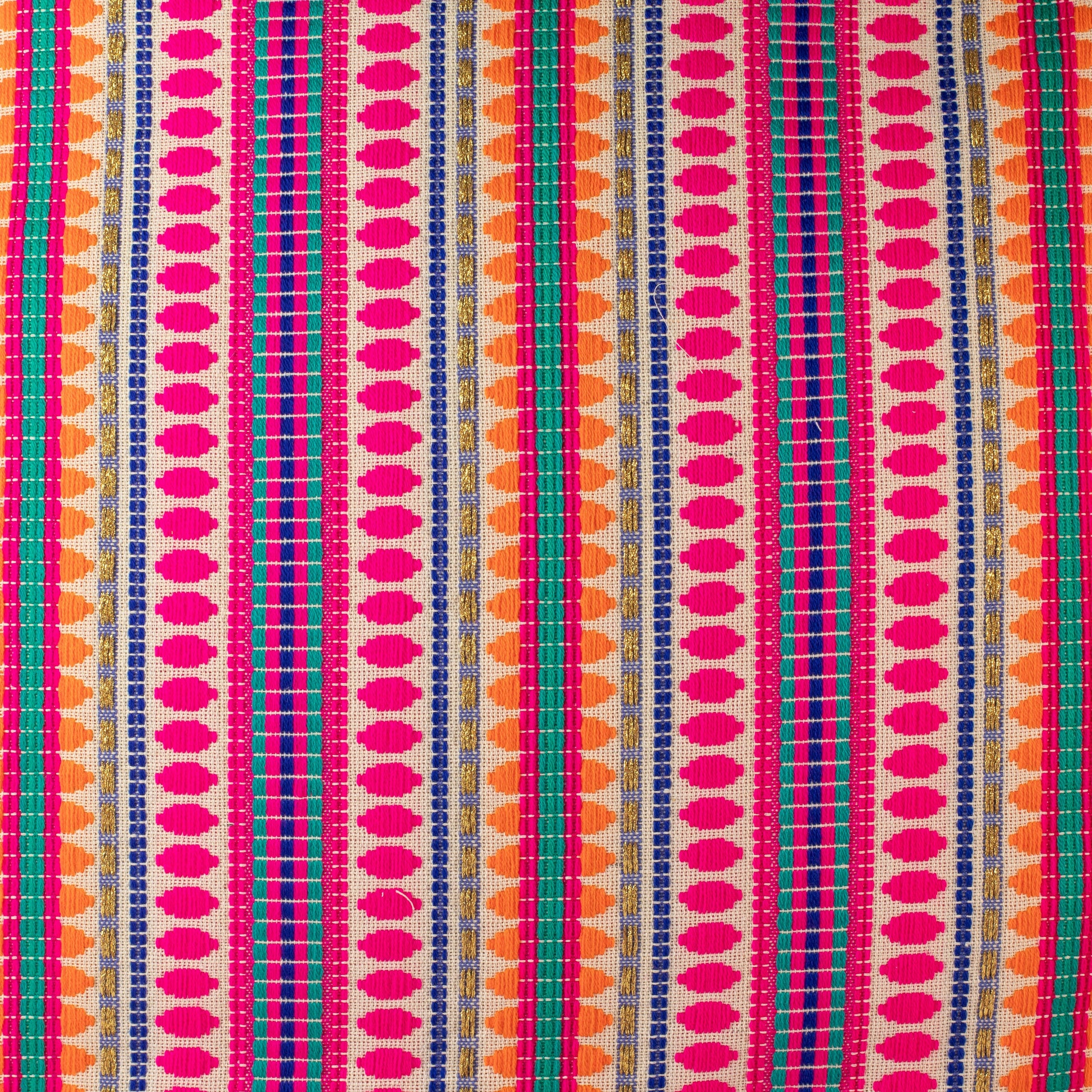 Classic Cushion Cover - Neon Stripes - 60x60cm - Jumbo Style