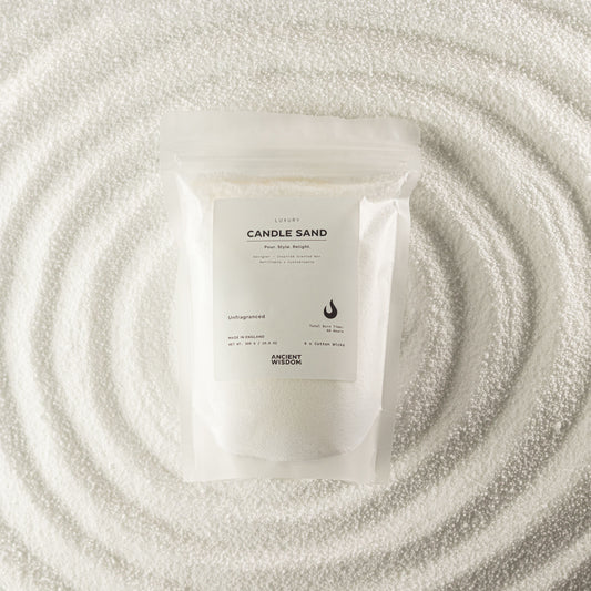 Unfragranced Candle Sand - White - 300g