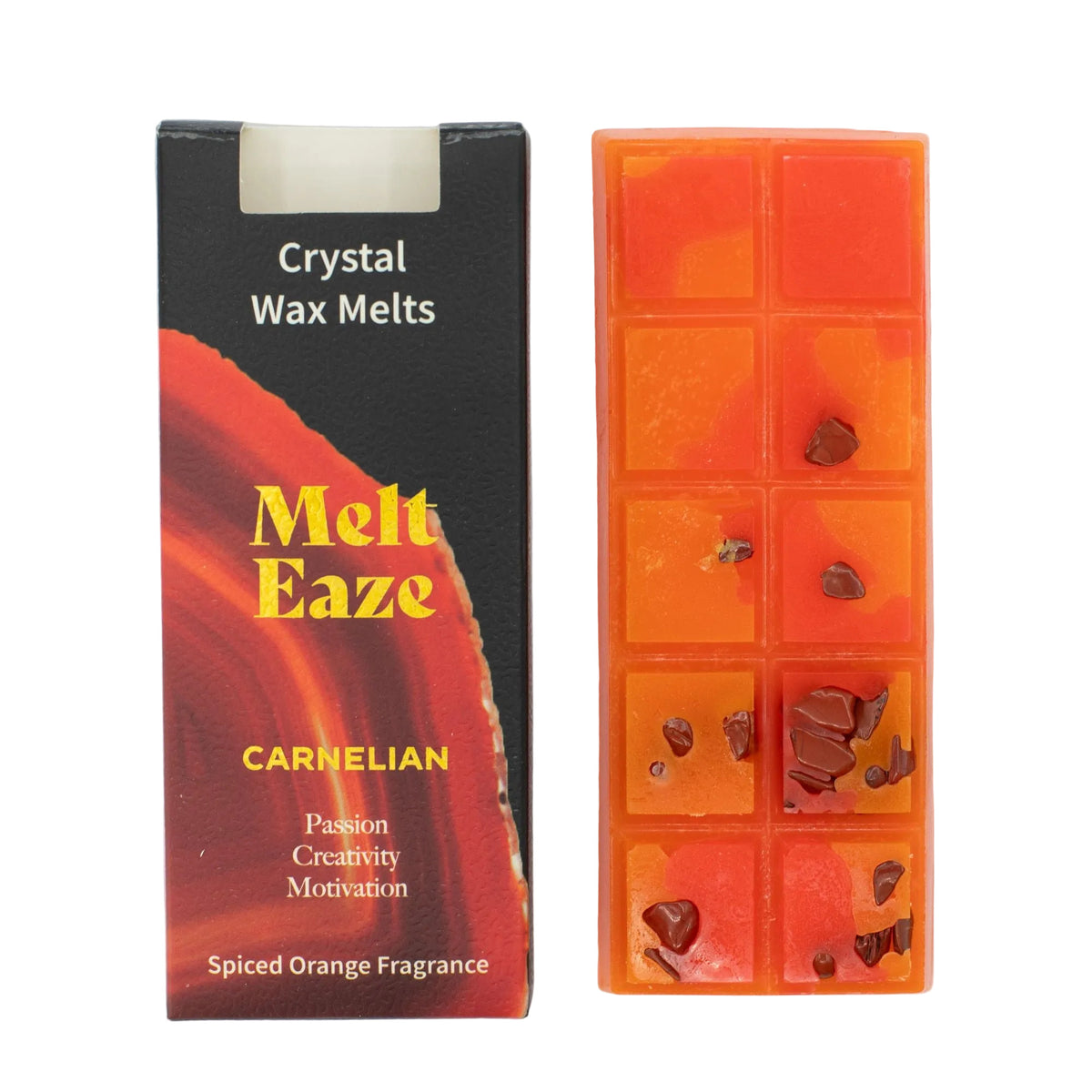 MeltEaze Wax Melts 50g - Carnelian Fire - Spiced Orange