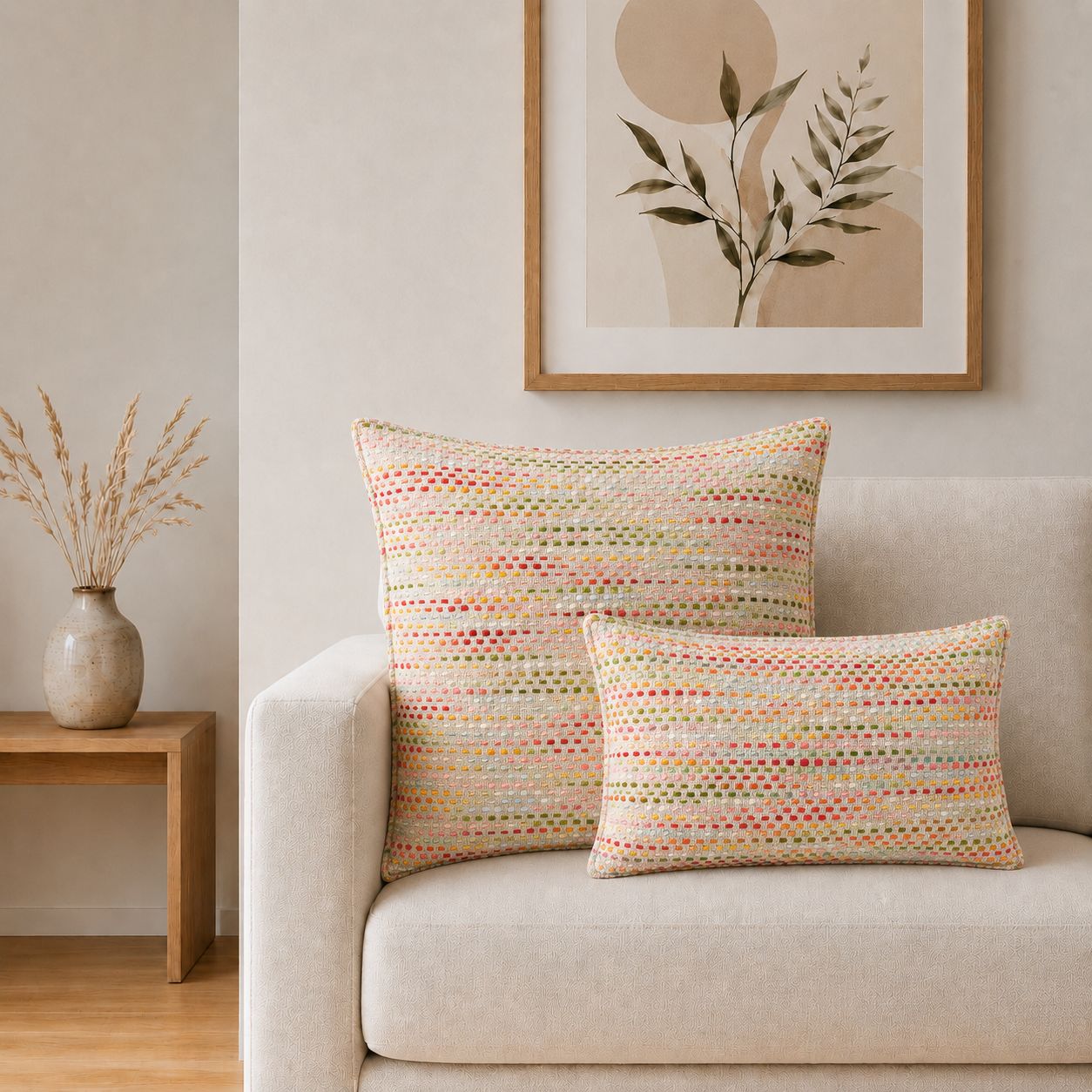 Classic Cushion Cover - Hidden Rainbow - 30x50cm - Lumber Style