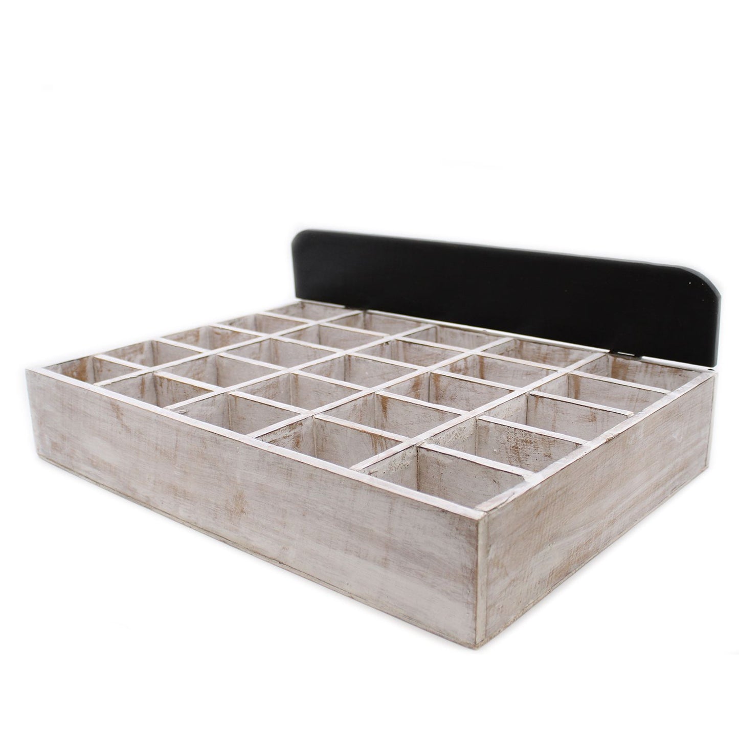 Wooden Compartment Tray 25 Sections