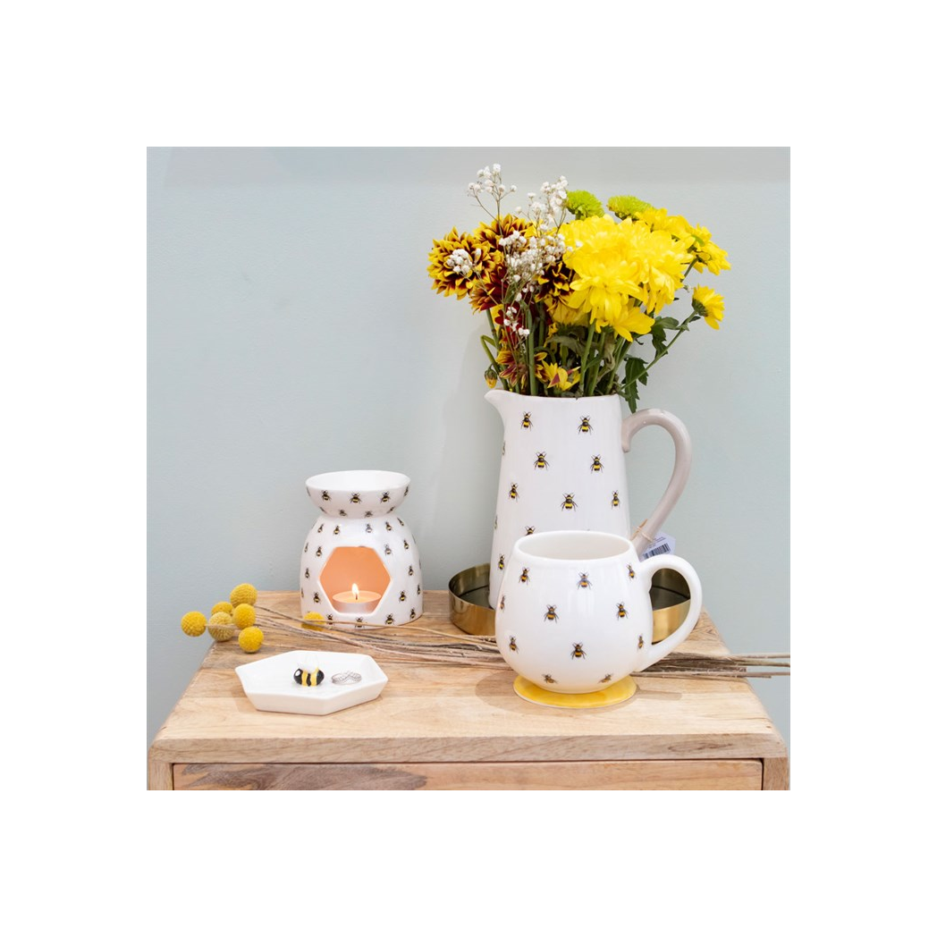 Bee Ceramic Flower Jug