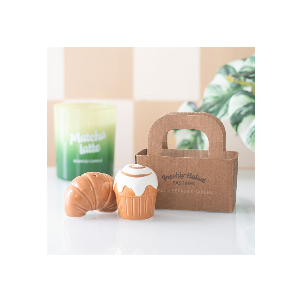 Pastry Shaped Salt and Pepper Shakers