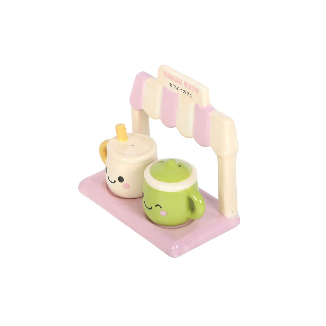 Kawaii Latte Salt and Pepper Shakers