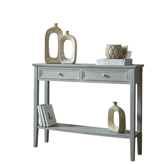 The Serene Collection Two Drawer Console Table