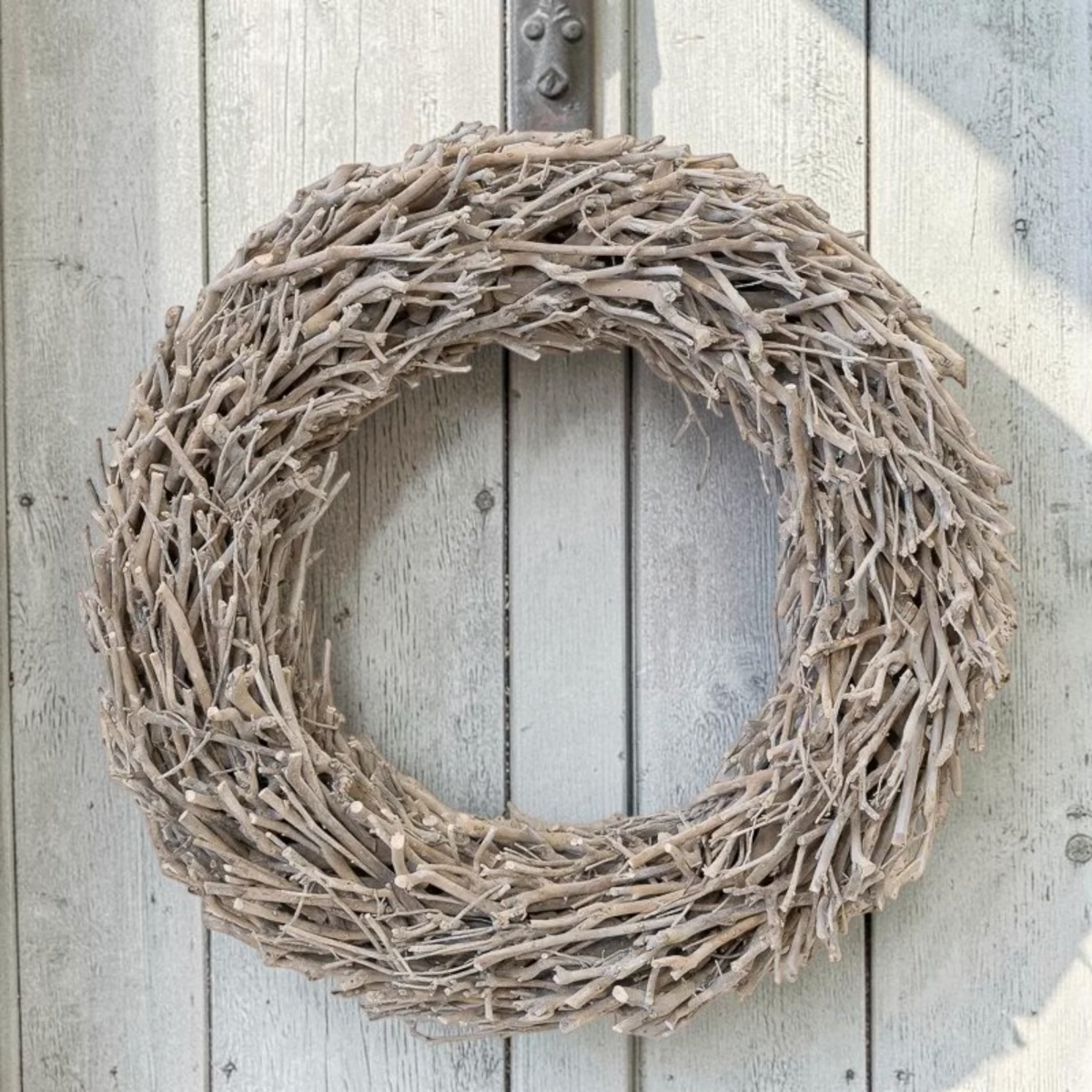 Whitewashed Root Branch Wreath 62cm