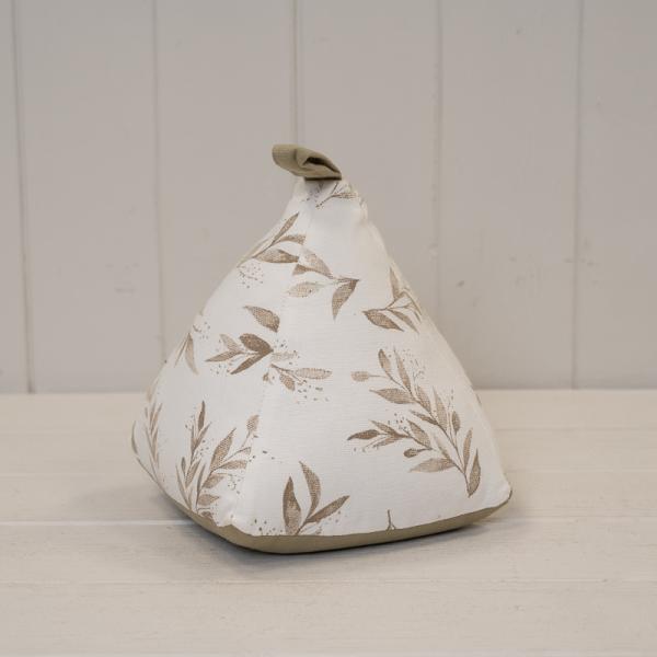 Olive Door Stop in Sage Green