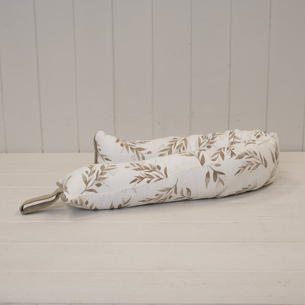 Olive Draught Excluder In Sage Green