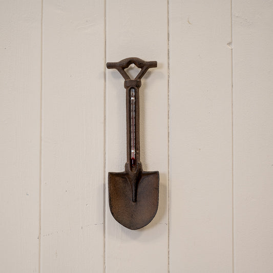Cast Iron Spade Thermometer